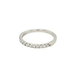 Pre Owned Platinum diamond Eternity Ring ZU901